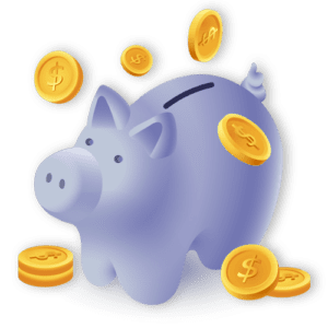 Financial Reporting piggy bank